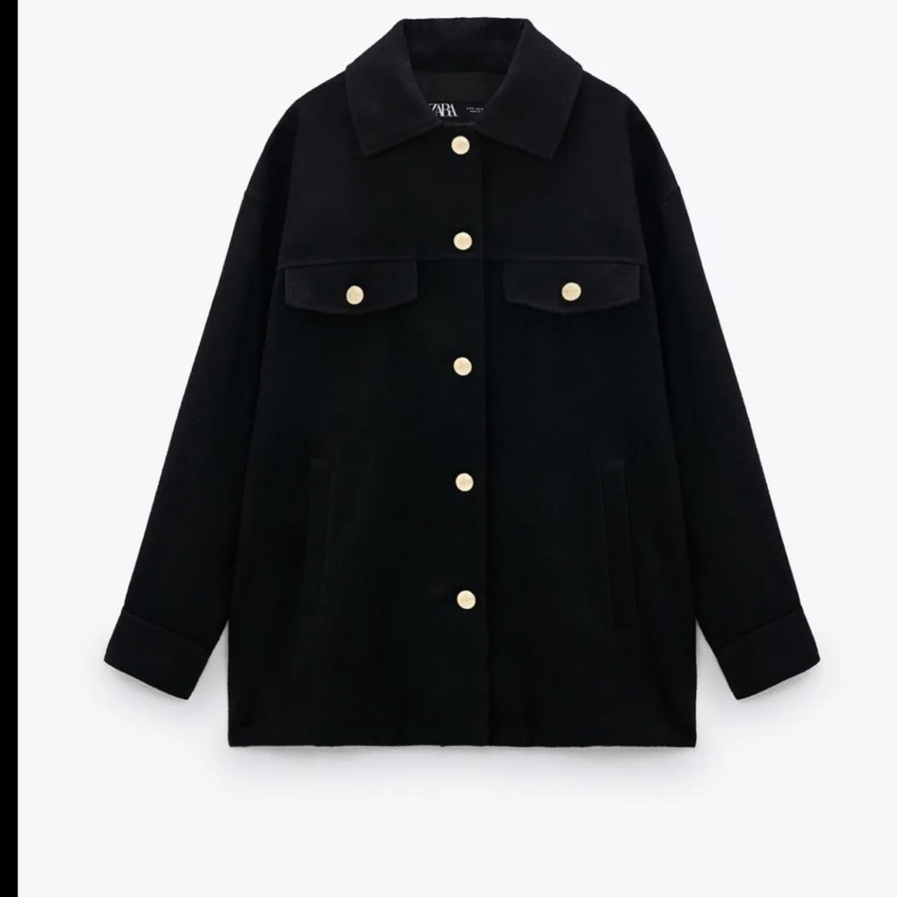 Zara wool blend jacket
